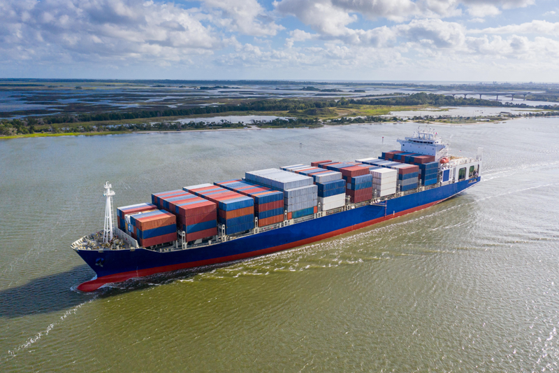 container ship